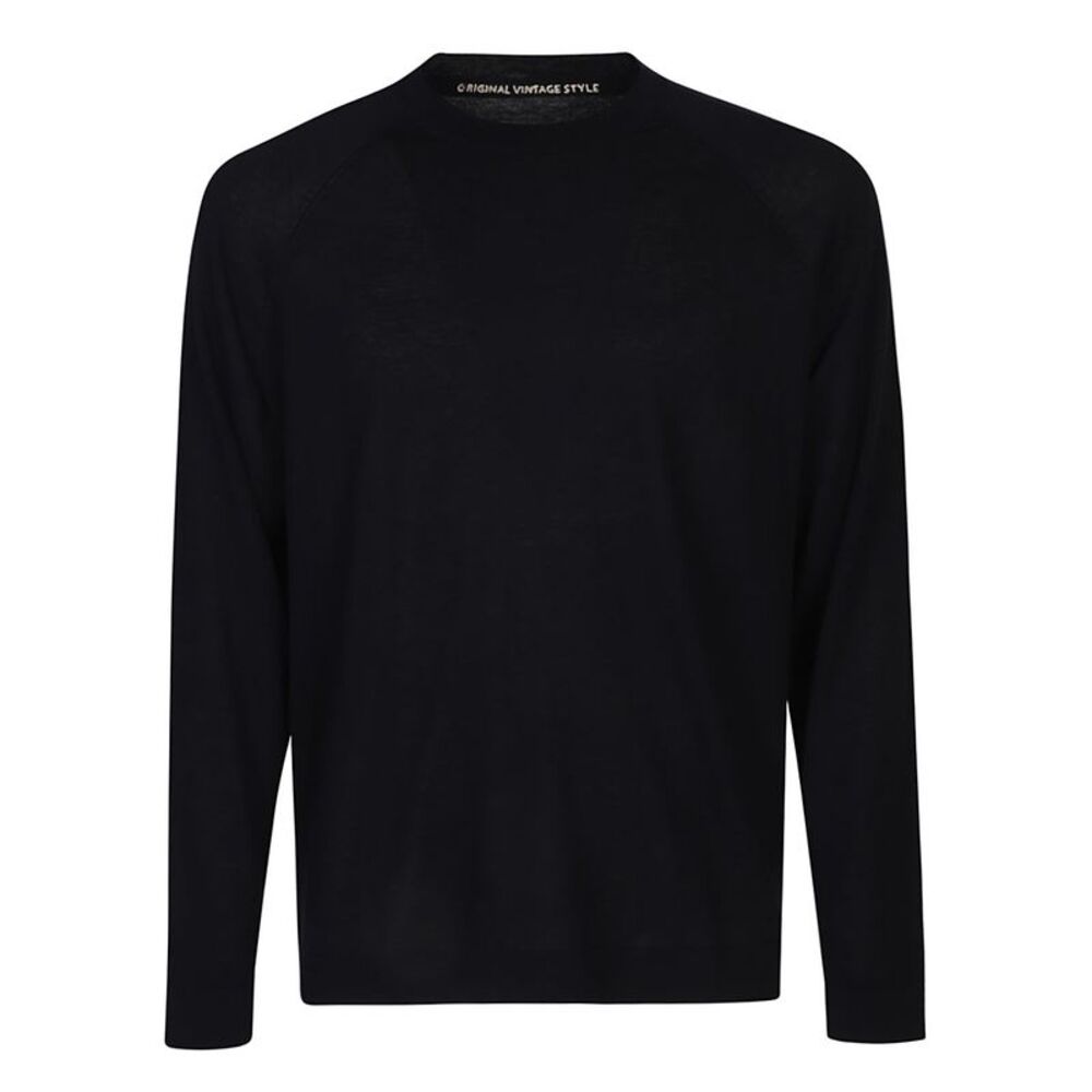 Original Vintage Men's Cotton Blend Silk Sweater